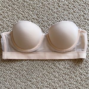 Lively 32B Strapless Nude Bra